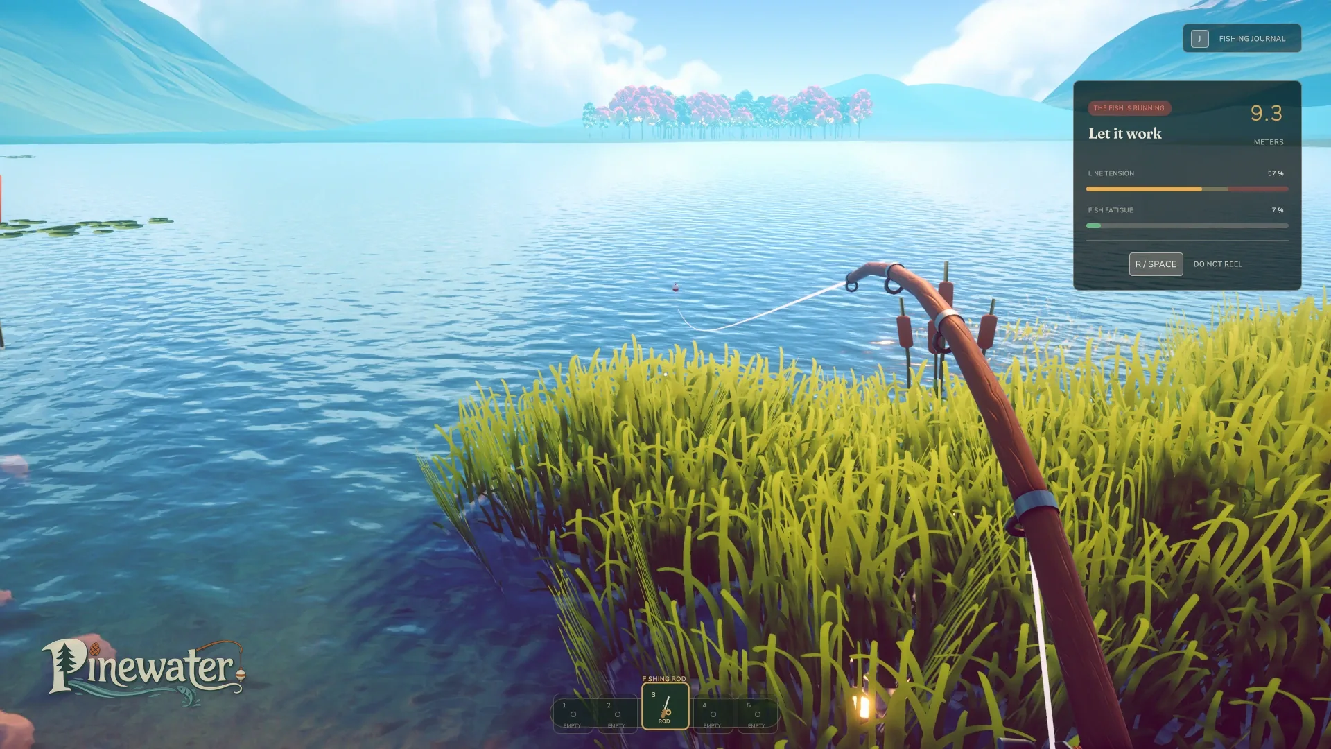A stylized wilderness view in Pinewater