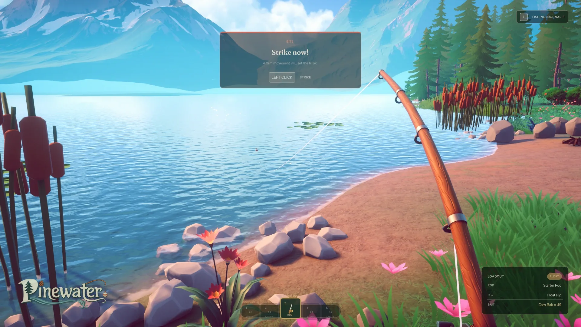 A stylized wilderness view in Pinewater