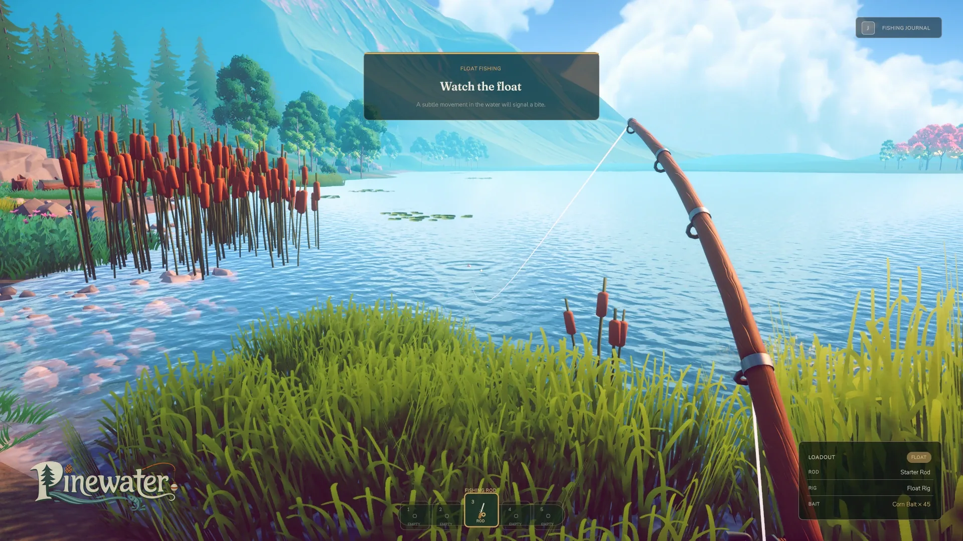 A stylized wilderness view in Pinewater